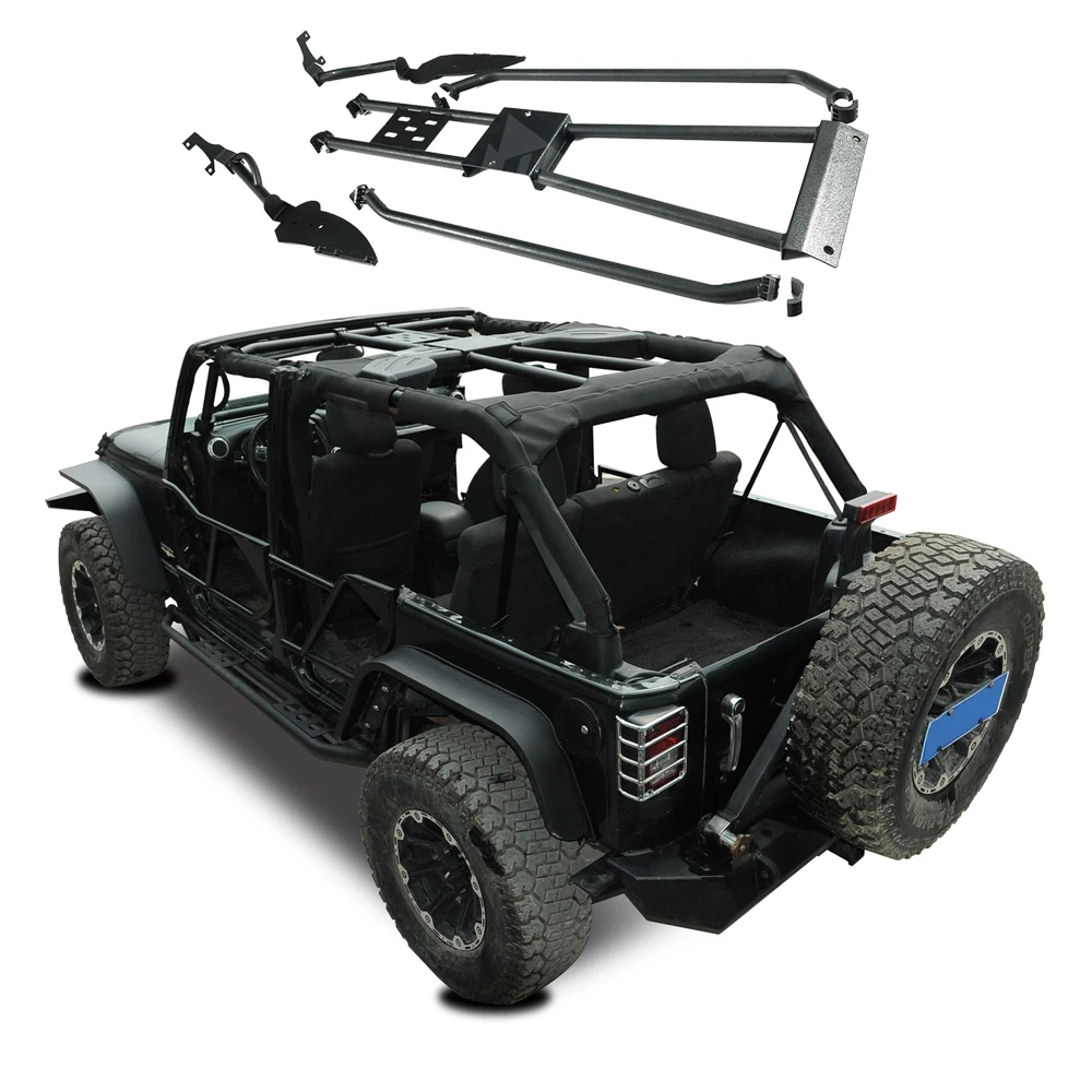 

Металлический багажник SXMA J385 для крыши, багажник для Jeep Wrangler JK 07 +