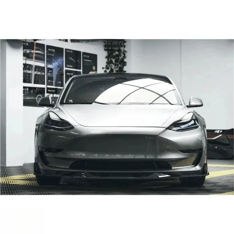 

Style Carbon Fiber Exterior Aerodynamic Kit 2018-2023 Mod 3: Rear Diffuser and Front Lip