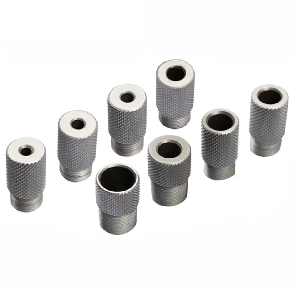 ALLOSME 5mm 4-15mm Drill sleeve Bushing M14/M18 Dowelling Jig Wood Drilling Guide Locator  Dowel Jig Kit Woodworking Accessories
