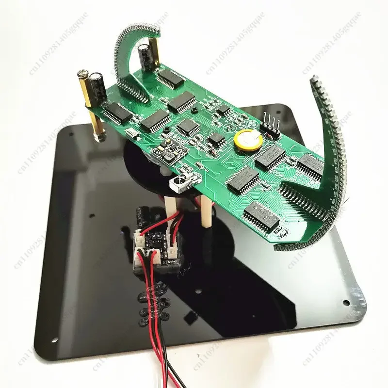 OYLP Double Spherical Rotating LED Display POV Clock Kit Advertising Screen Display Screen Globe DIY Kit Parts