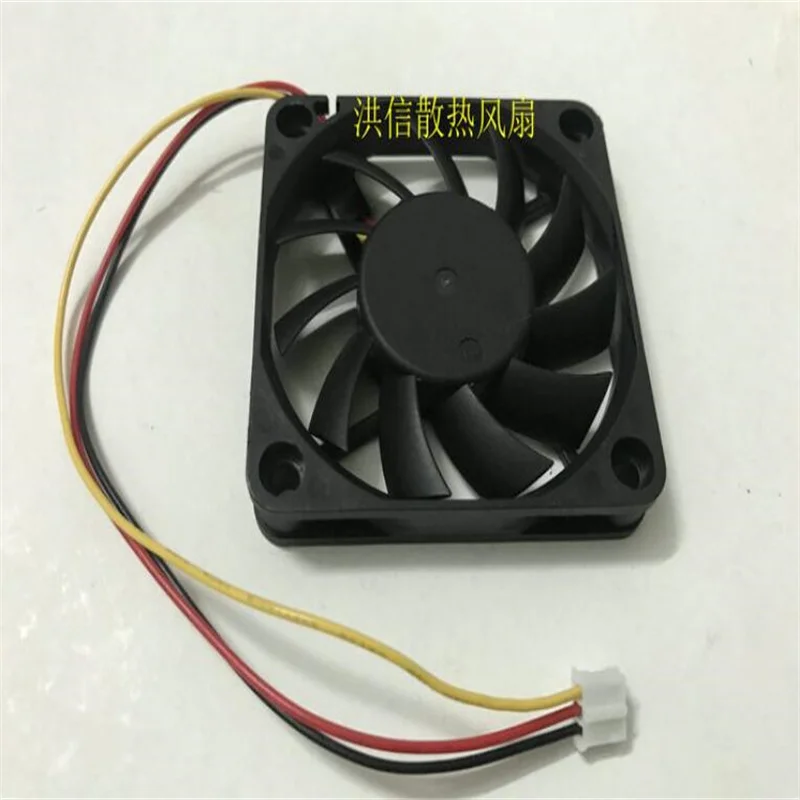 Wholesale: original evercool ec6010l12er d12v 0.14a 60*60*10MM 3-wire silent cooling fan