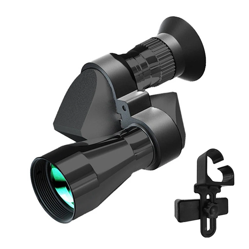 

A63X-Compact Monocular Handheld Monocular BAK4 Prism With Cell Phone Clip For Travel And Tourism