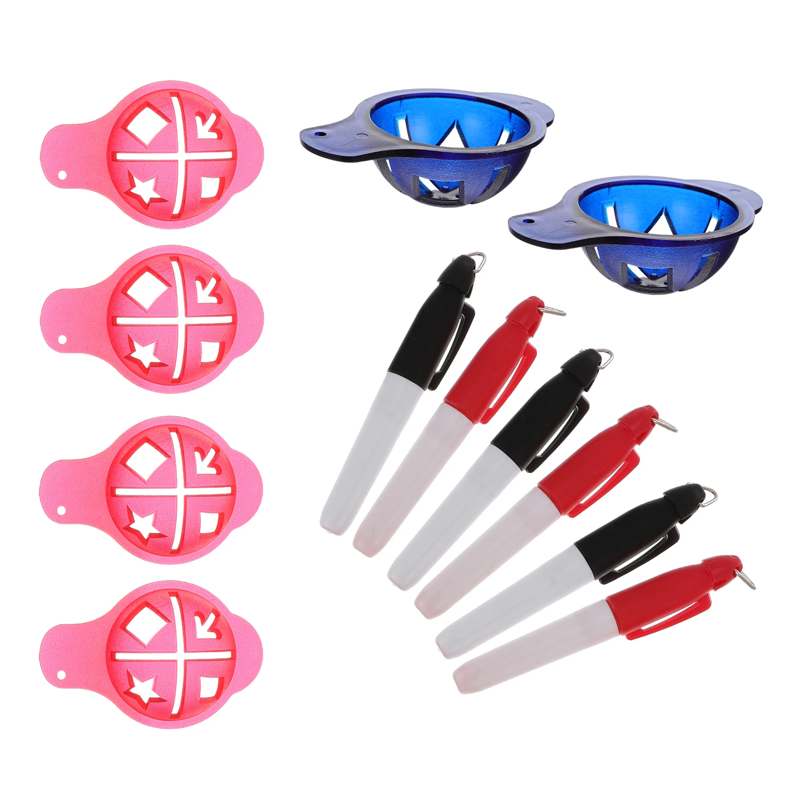 

6 set Compact Golf Drawing Liner Material Professional Marking Tool Straight Neat Lines Better Angle