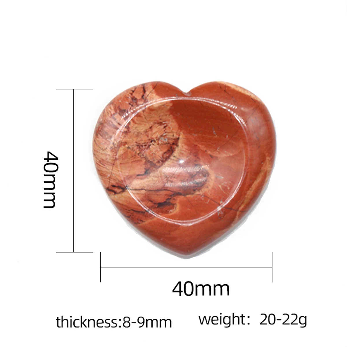 Heart Love Thumb Worry Stone Crystal Healing Reiki Natural Stone Pink Quartz Gem Mineral Facial Scraping Tool Mini Massage Decor