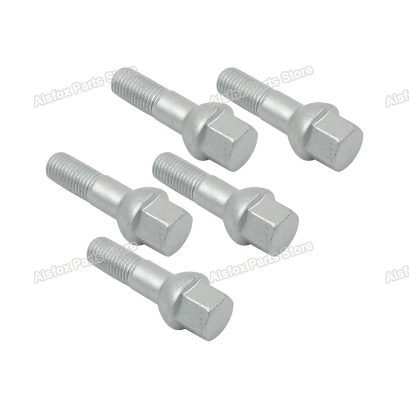 Dropshipping 5x Wheel Bolt Set New For Mercedes Benz S124 R129 W202 W203 W124 W210 12 x 1.5 Alloy Wheels A0009904807