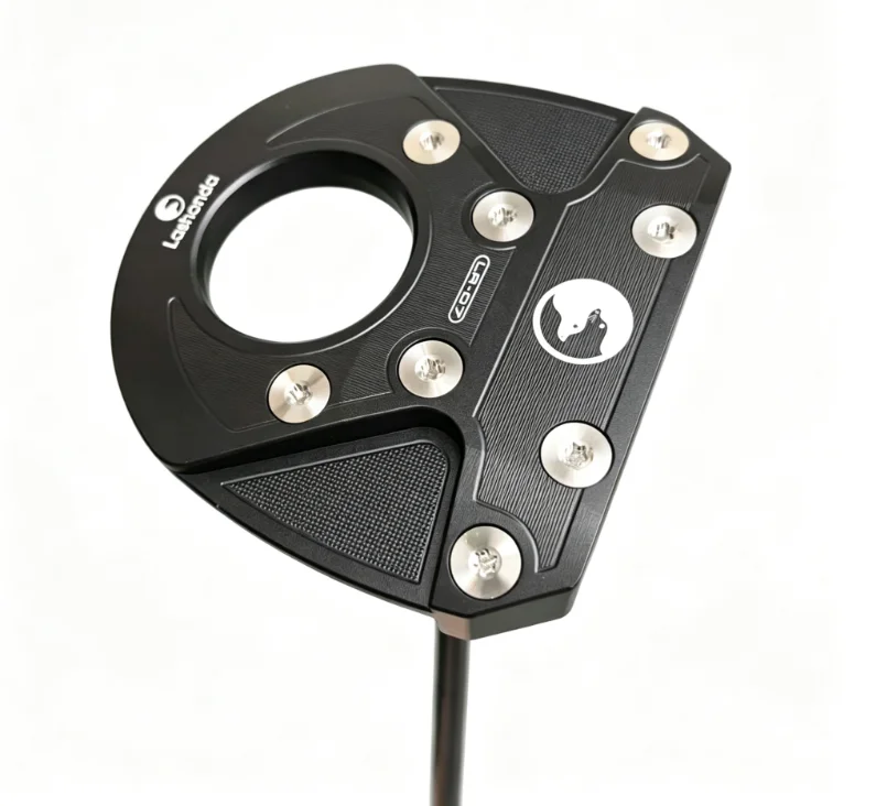 Golf Putter, Adjustable Weight Distribution, Large Head Putter, Three Colors Available, High Forgiveness Golf Club with Club Head Cover