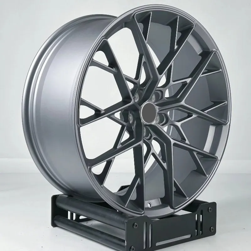 Forged 5x120.65 Wheels 18 19 20 Inch Rims Matte Black Concave Alloy Wheels