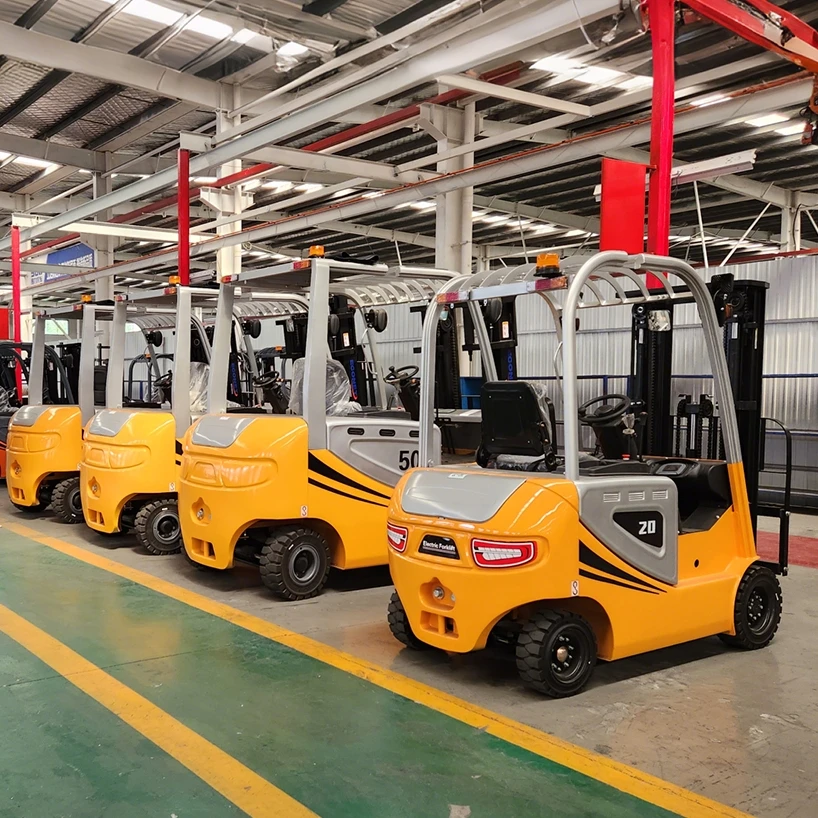 Best Price 3 Ton Electric Forklift 2.5 Ton Farm All Terrain Electric Forklift Balance Weight Hydraulic Electric Forklift