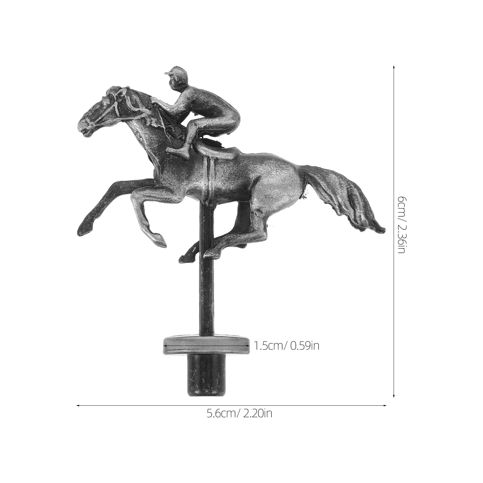 Премиальная металлическая фигурка для настольной игры Horse Racing, прочная фигурка из сплава для замены настольной игры, улучшенная визуальная привлекательность и долговечность