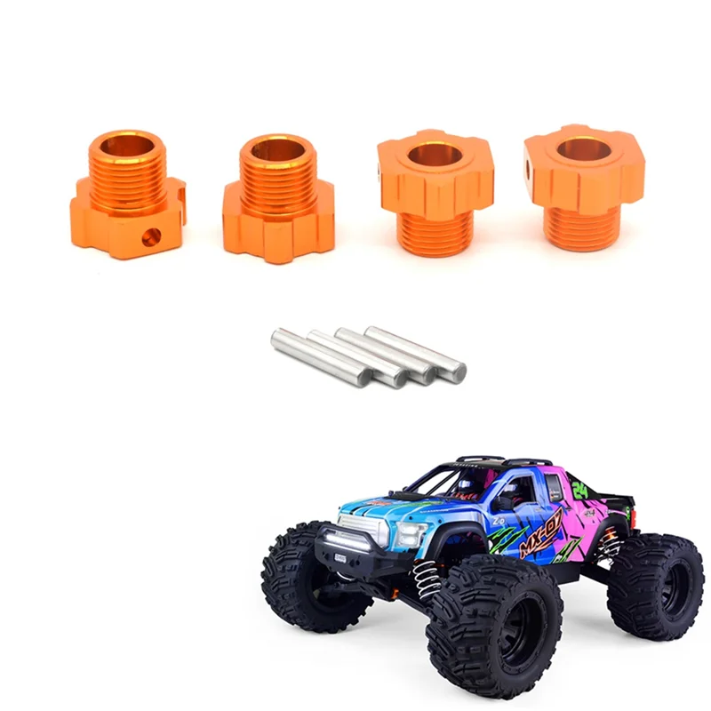 Yd-MX-07 Adattatore mozzo esagonale ruota in metallo 8746 per ZD Racing MX-07 MX07 MX 07 1/7 RC Auto Pezzi di ricambio Accessori