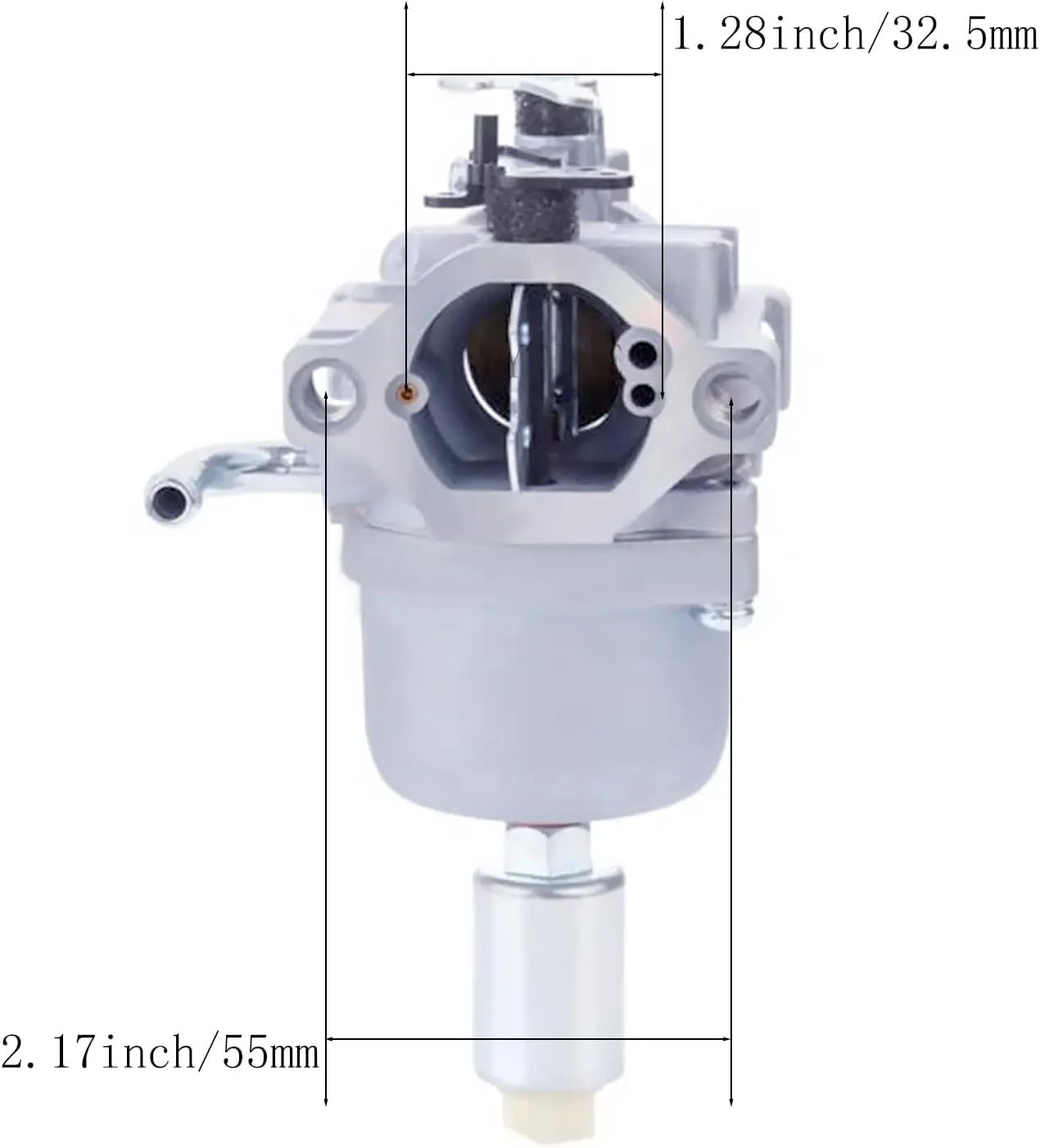 594593 Carburetor Compatible with Briggs & Stratton  697122 14.5-21HP 17.5HP Nikki Intek Engines Replace 31C707 31G777 Parts - view 4