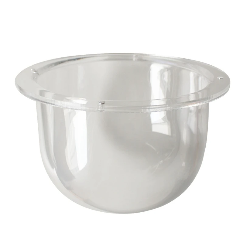 1PCS Clear Acrylic Security Camera Dome Cover for Surveillance CCTV Camera Enclosure  Transparent Dustproof Protective Housing