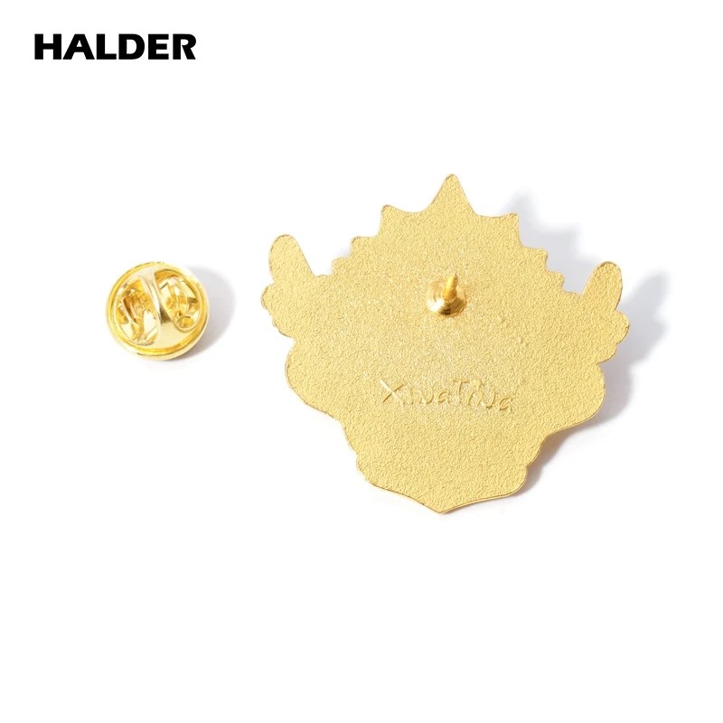 HALDER Kagamine Ren Rin Pin Cute Cartoon Character Alloy Enamel Brooch Collection Cosplay Badge Fashion Jewelry Gift