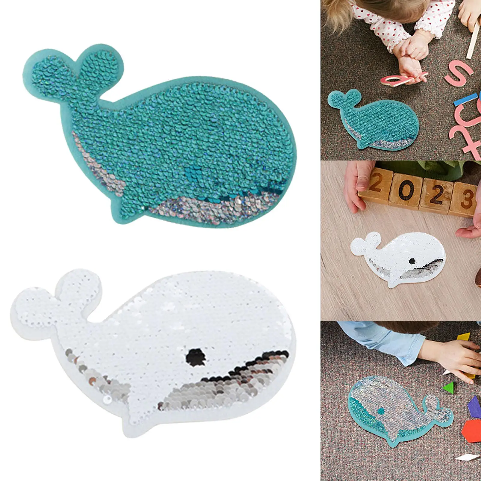 Kids Busy Board Sequins DIY Accessories Material Learning Activities for Boys and Girls Gifts