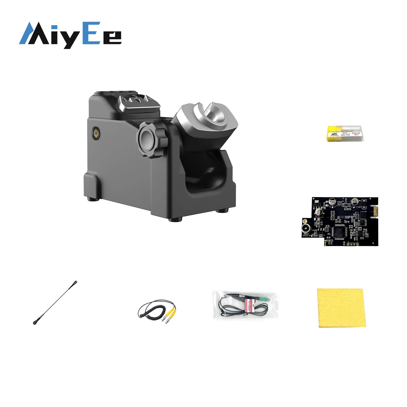 i2C C10 Precision Soldering Station with D115 Gold-Plated Handle, Waveform Ammeter for Mobile Phone Repair