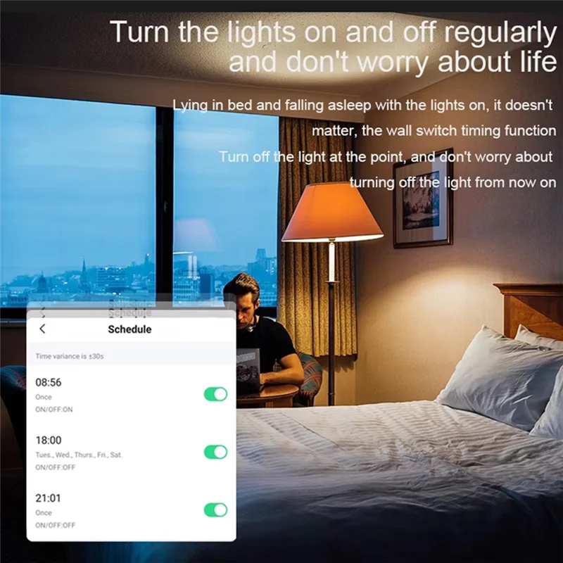 BTLIFE-Tuya Smart Dimmer Switch Module Mini Dimmable Switch Smart Home Automation DIY Breaker APP Remote Control