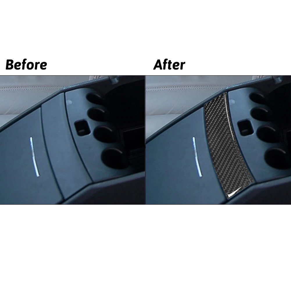 New Imitation Carbon Fiber Stickers For Chrysler 300 300C 2005 2006 2007 Car Interior Decorative Accessories