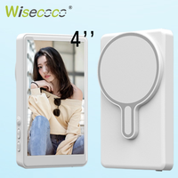 Mini Magnetic Phone Selfie Monitor Portable Screen for Smartphone Rear Camera Selfie Vlog Live Stream for iPhone Android phone