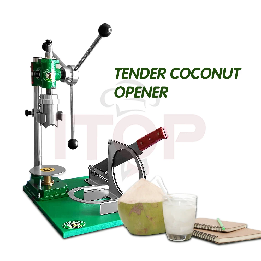 Stainless Steel Coconut Hole Opening Tool New Design Green Tender Coconut Peeling Trimming Machine