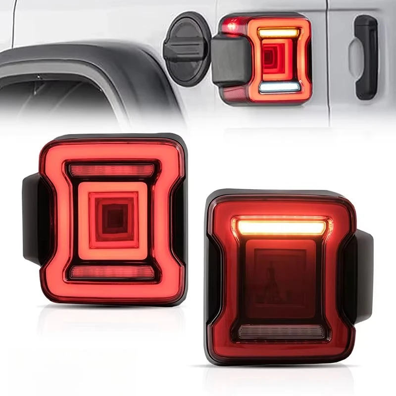 

Подходит для аксессуаров Jeep Wrangler JL 2018 2019, задние фонари,