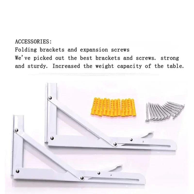 Useful Wall Hanging Folding Table Dining Computer Learning Note Desk Kitchen Furniture Bedroom Kids Study Apartment Save Space