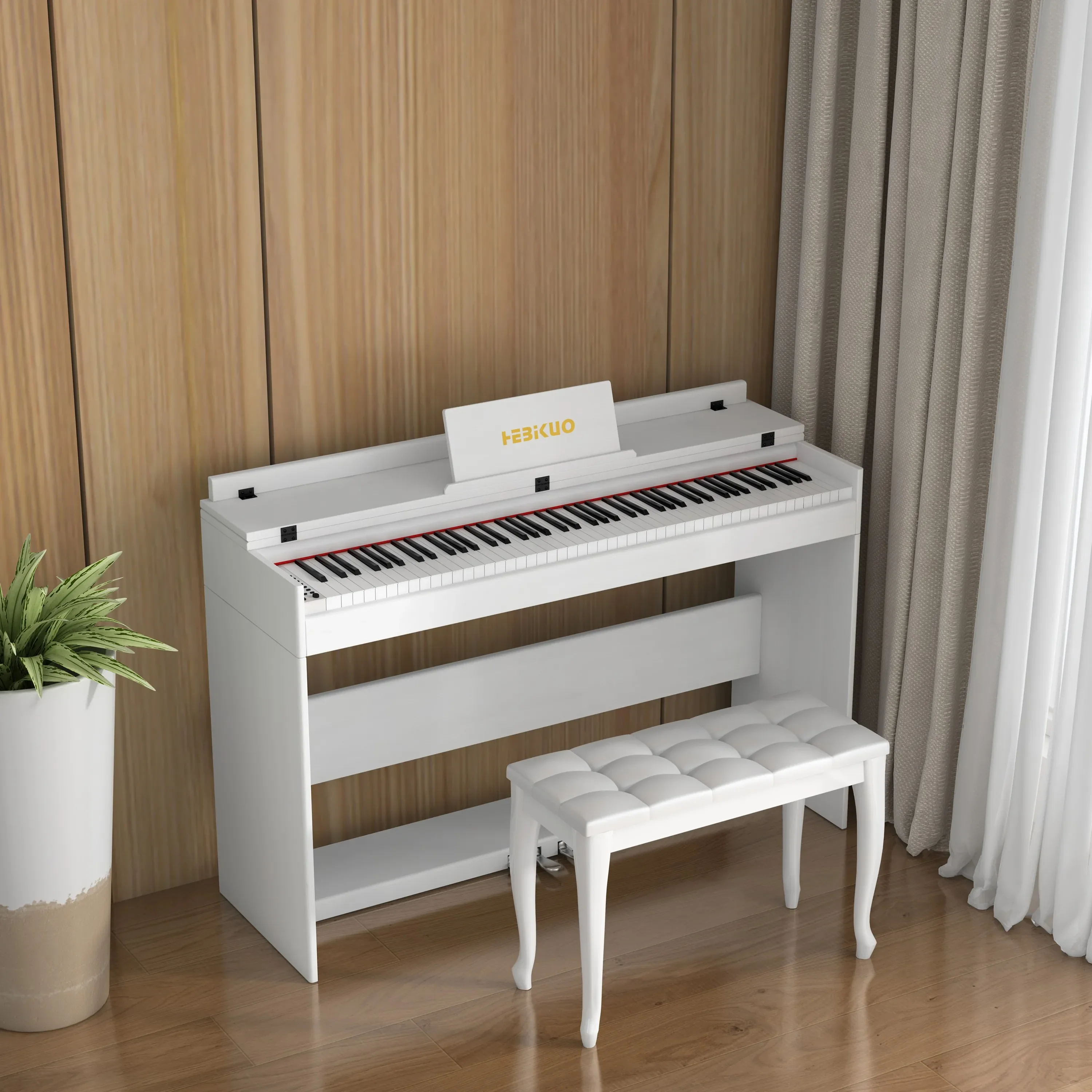 Pianoforte elettrico OEM di fabbrica 88 tasti tastiera strumenti musicali tastiera con azione a martello completamente ponderata pianoforte digitale elettrico