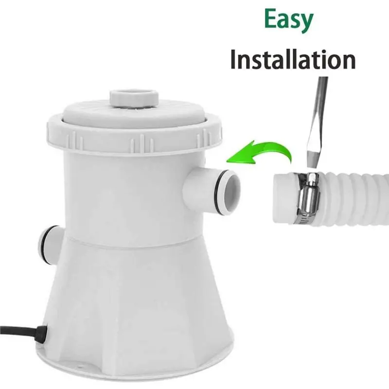HOES-For Pump Compatible Long Filter For Pump Hose, Pool Filter Replacement Hose,For Pools Diameter