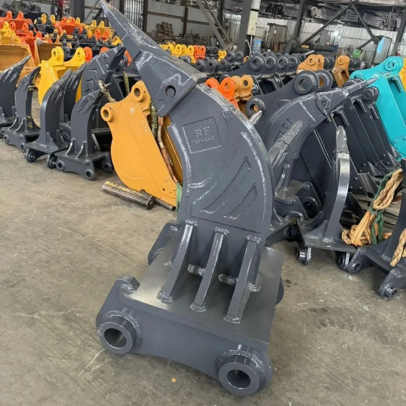 Factory Price RIBETTER Hard Ground Ripper & Rock Breaker Tool For 2-90T Excavators With Engine