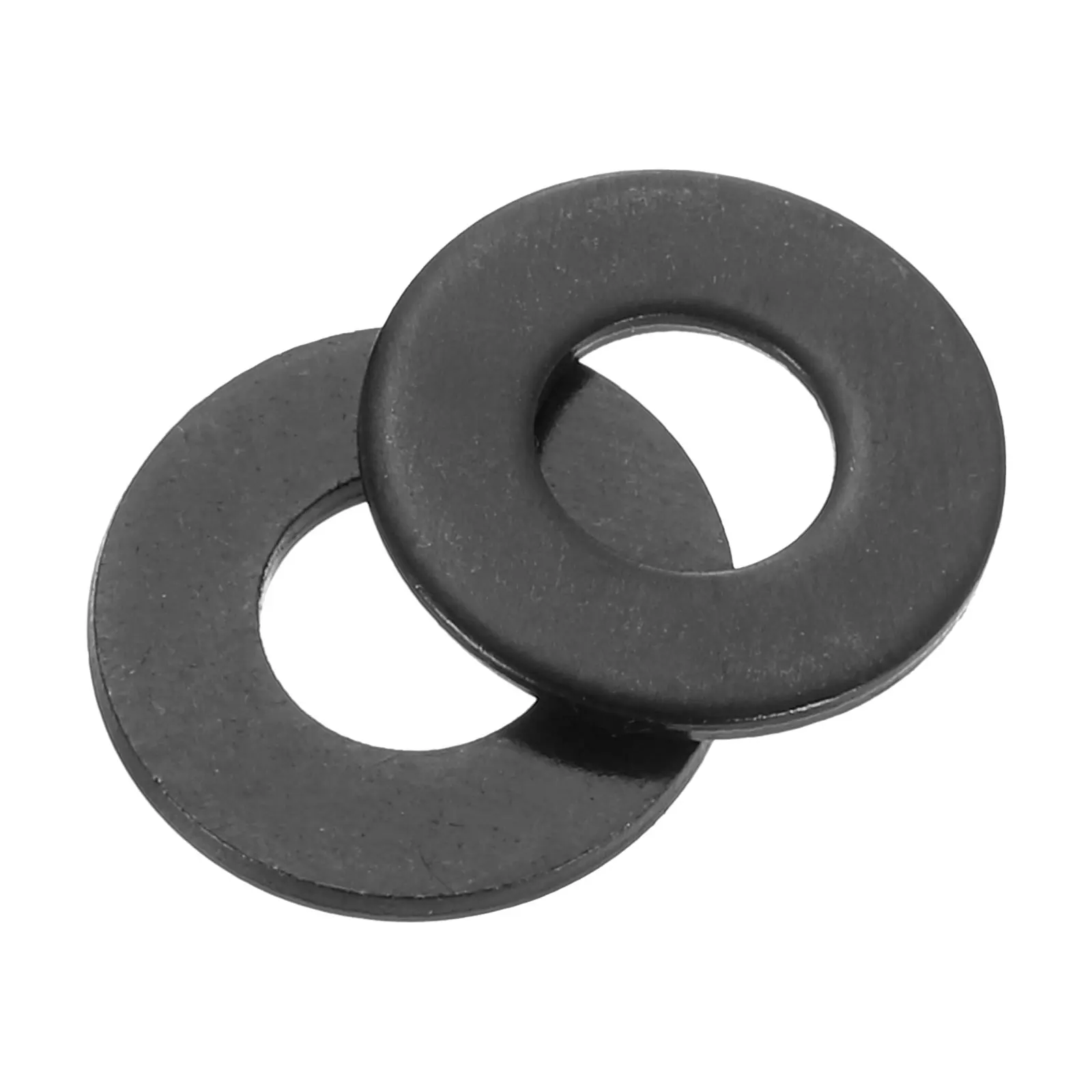 15-120Pcs Flat Washer Sealing Spacer Gasket Alloy Steel Black Oxide Finish Spacer Insulation Gasket 1/4 5/16 5/8 1 3/8 7/16 Inch