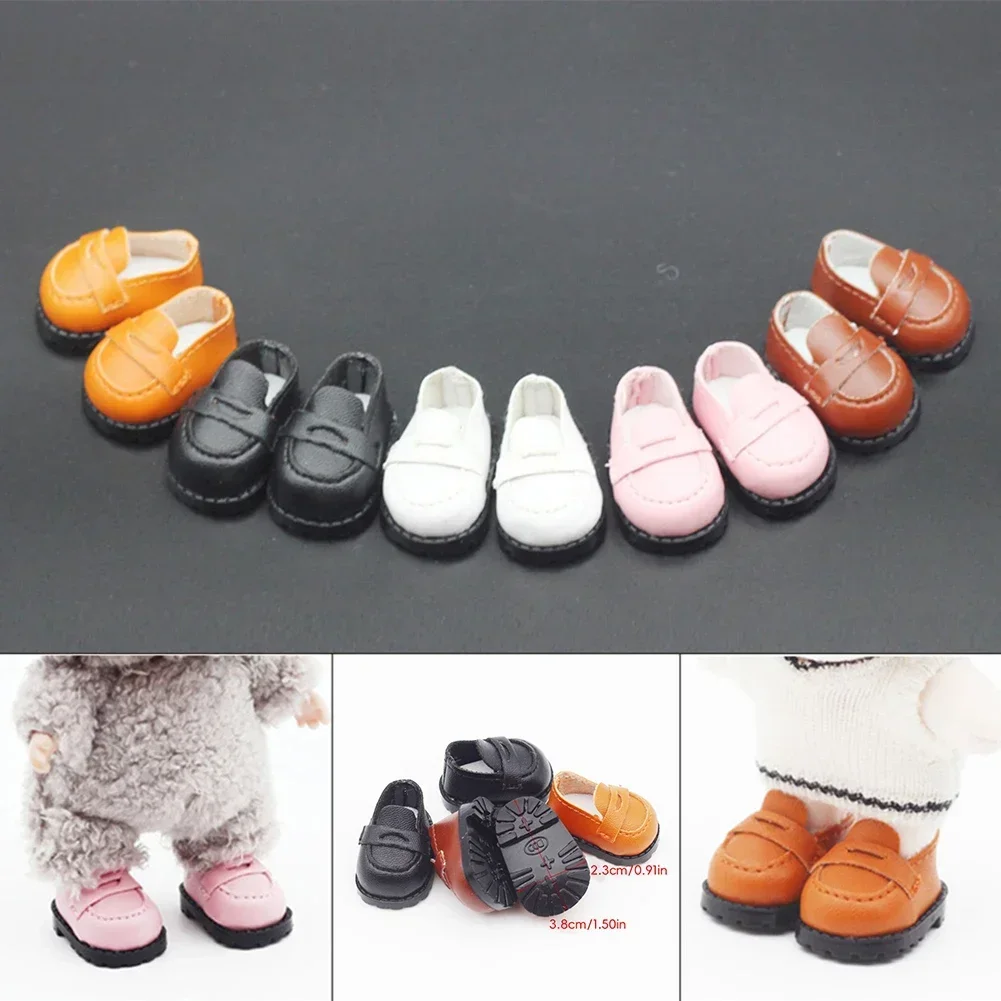 For LABUBU Leather Shoes Suitable for 17cm Cotton Dolls Shoes Boots Toys Casual Sports Shoes Dolls Accessories DIY Doll Toys