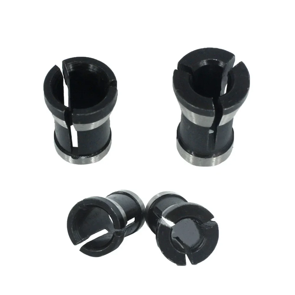 1pc & 3pc High Precision Shank Milling Cutter Collet Chuck Electric Woodworking Trimmer Wood Router Engraving Machine  6 8 6.35
