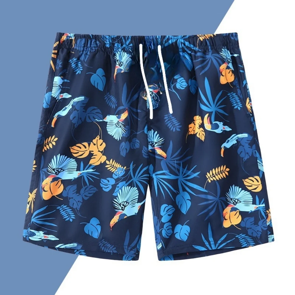 

Mens Loose Underwear 100% polyester Shorts Comfortable Homewear Casual Sleep Underpants High Quality Brands Printed Panties
