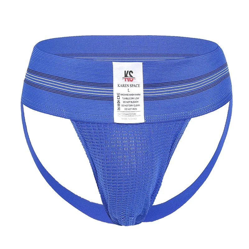 Sexy Men's Underwear Briefs Athletic Jock Strap Supporter Men Jockstrap Wide Waistband Backless Thongs