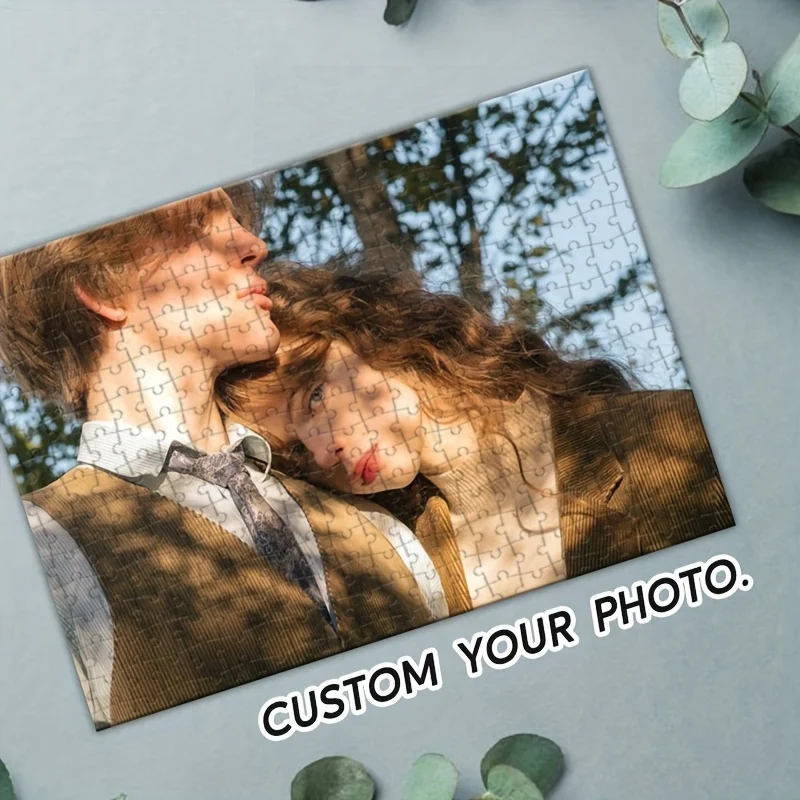 Personalized Custom Photo Puzzle Customize Romantic Love gathering Cardboard 35/300/500/1000 Pieces Jigsaw Puzzles for Adults