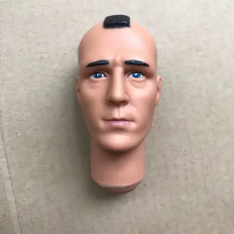 1/6 Huvud Manlig Dockhuvud Soldat Män Dockhuvuden Samling Dockdelar Berömda Män Figurhuvuden Leksaksdelar Kvalitetstillbehör 8 best sales mode docka huvud - №7