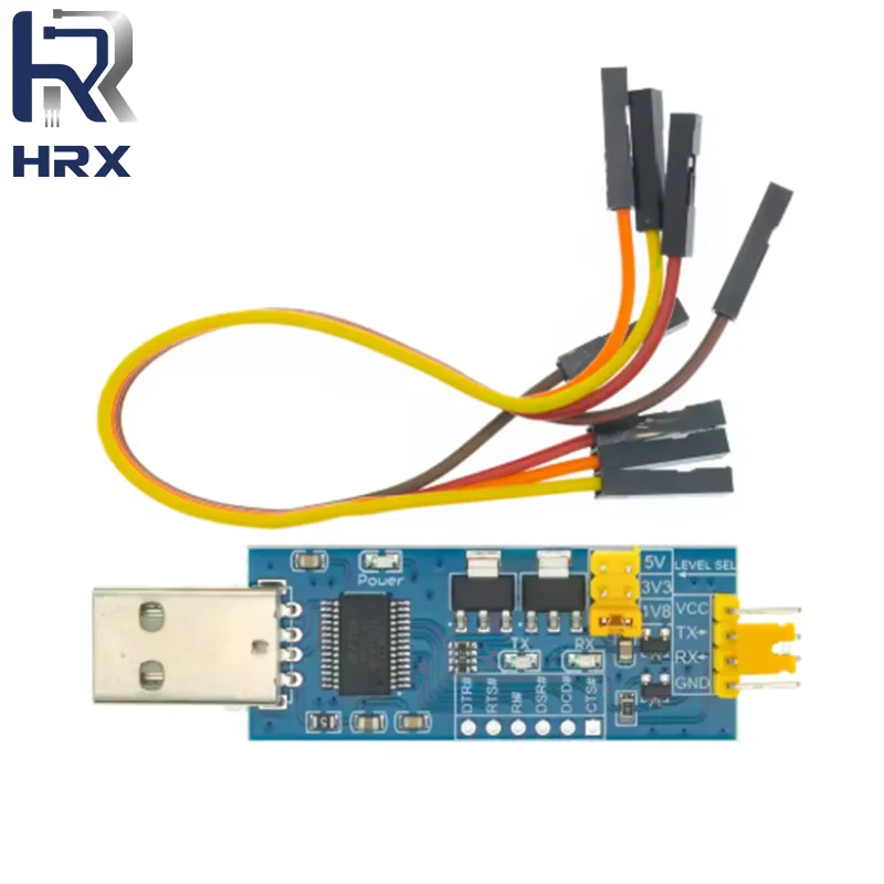 FT232RL serial port module USB to TTL serial port small board 5V 3.3V 1.8V level Download the burn line