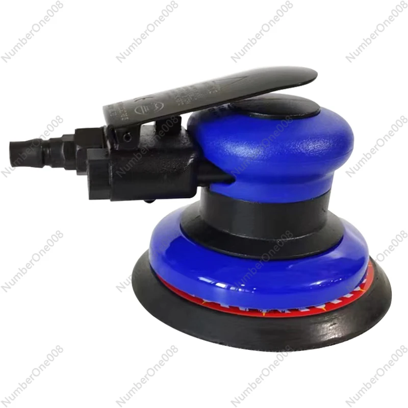 

125 мм пневматическая орбитальная шлифовальная машина, вакуумная полировальная шлифовальная машина, воздушный напильник, пылезащитный инструмент для отделки