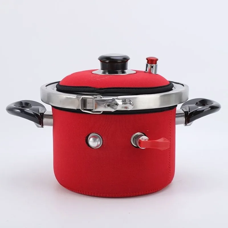 No electric self-heating pot, portable self-heating high-pressure cooking pot in the outdoor travel car