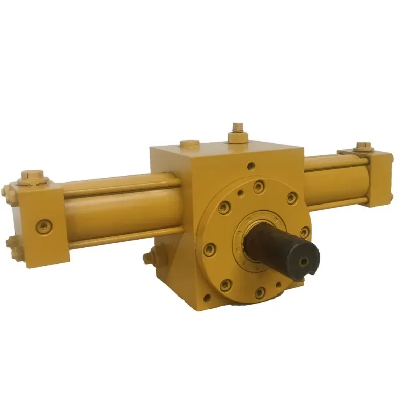 Rack and Pinion Rotary hydraulic cylinders