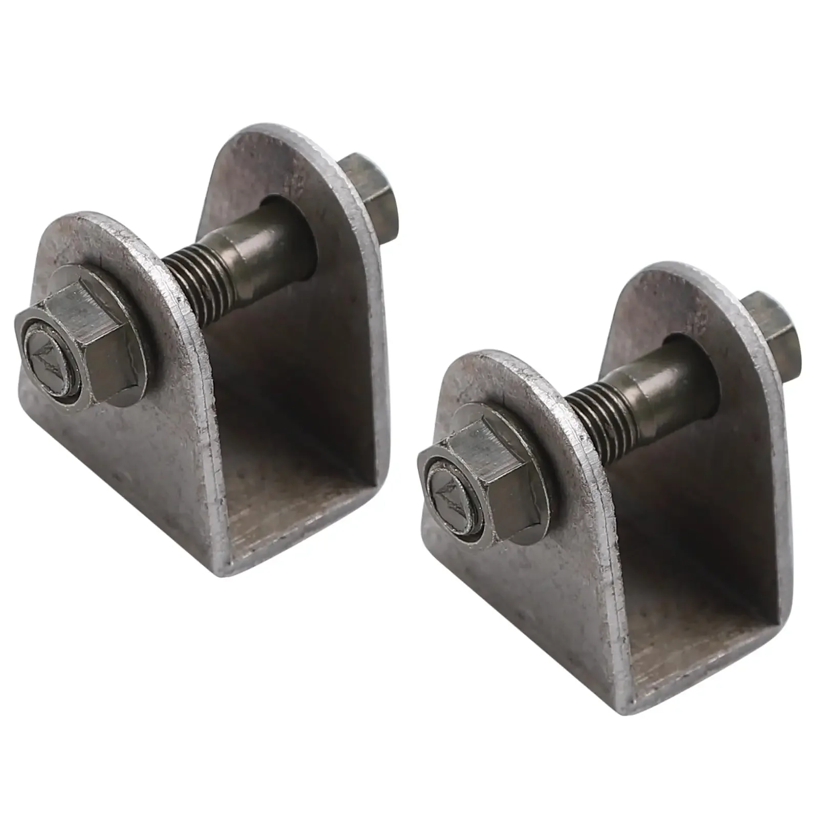 

Motorcycle Shock Absorber Suspension Bracket Mounting in Steel Compatible with Motorcycle Dirt Pit Bike ATV Go Kart,Pack of 2