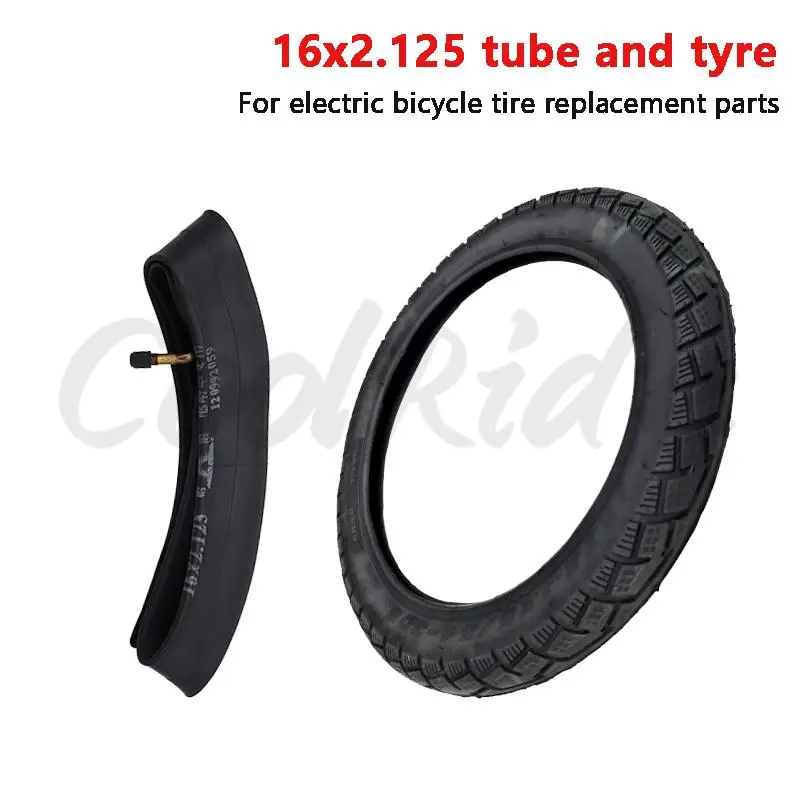 

Шины для электросамокатов 16X2.125, аксессуары для электровелосипедов и газовых электросамокатов, надувные внутренние и внешние шины 16 X 2.125