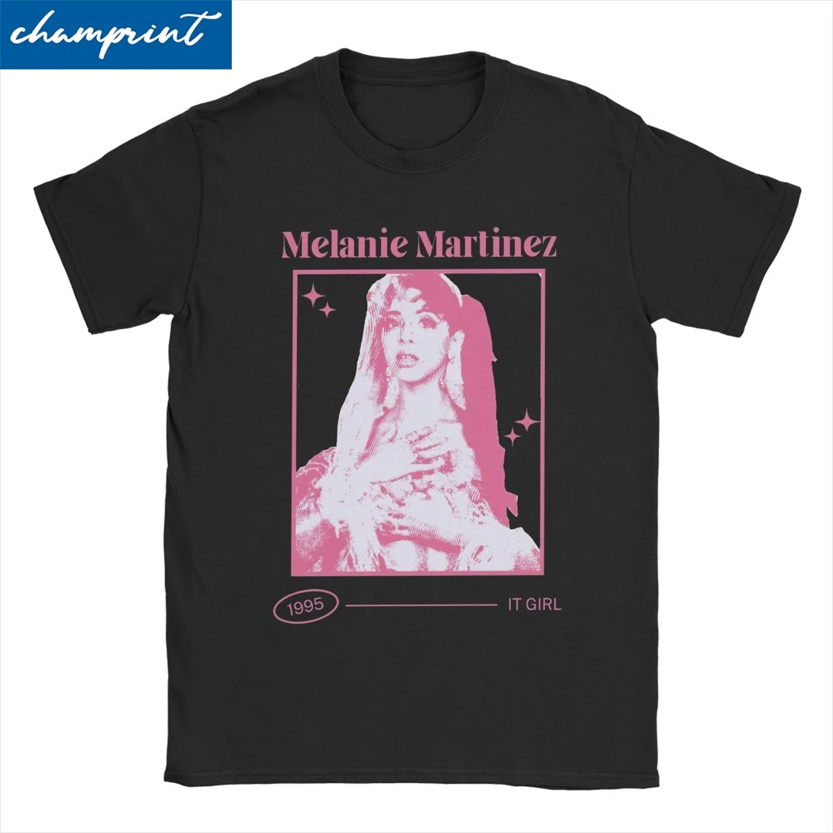 Pink Melanie Singer Martinez T-Shirt Men Women's Crew Neck Cotton T Shirt Trilogy Tour Short Sleeve Tees Gift Idea Clothing