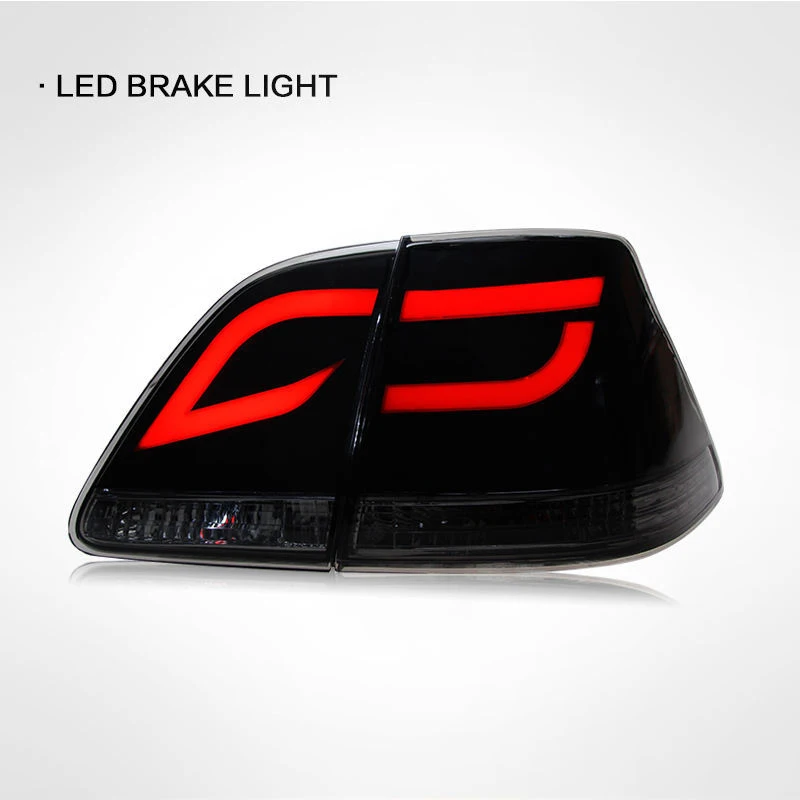 For Toyota 12th Generation Old Crown Taillight Assembly 2003-2009 Modified LED Light Guide Driving Light Brake Reversing Light view 5