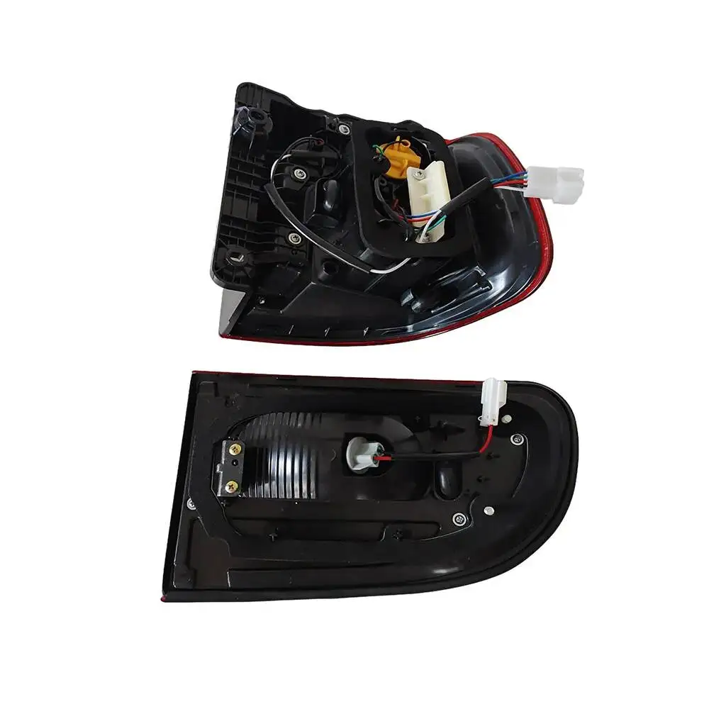 4pcs/set Rear Taillight For Mitsubishi Delica L400 D5 M3 M5 Taillamp Rear Brake Light Stop Light Tail Lamp