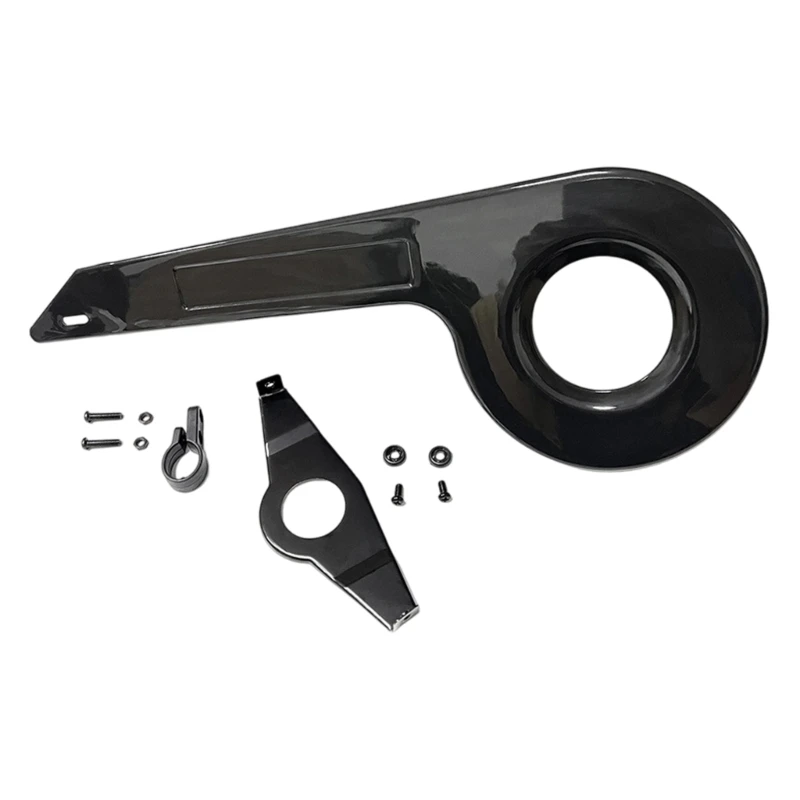 Tooth Cover Guard Set for Road Cycles, Rear Mount Hardware and Plastic Shell for 32 to 36 Tooth Daily Use on City Bikes JOME