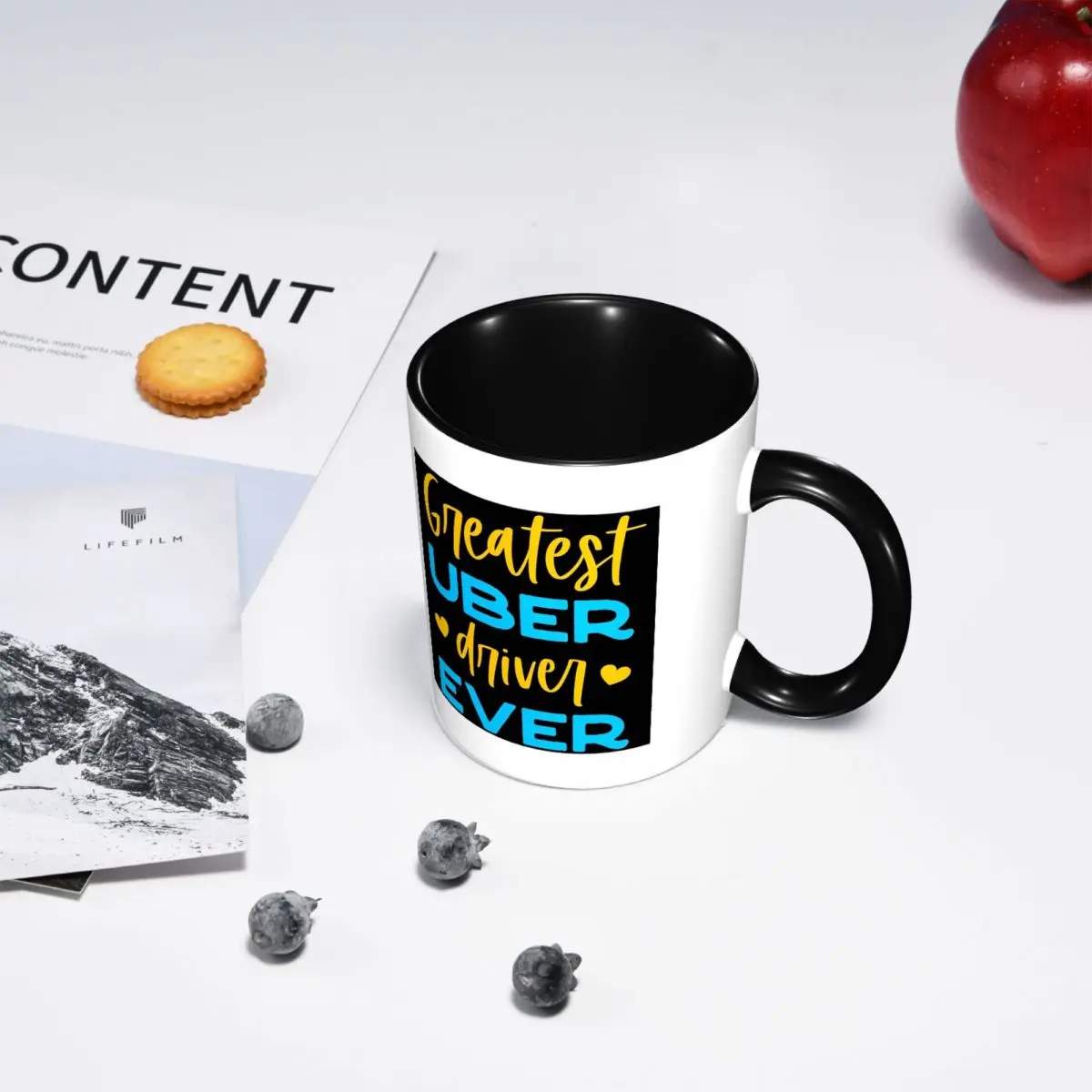 Greatest Uber Eats Driver Ever Rideshare Car Driving Mug  Ceramic Coffee Cups Tea Mugs Milk Cup Drinkware Gift for Woman Man