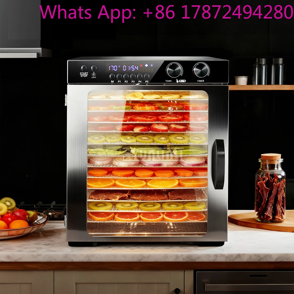 12-Layer Deshydrateur Alimentaire Fruit Dried Machine Deshidratador De Alimentos Y Frutas