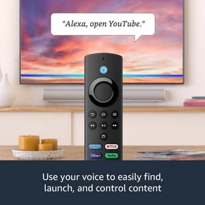 جهاز التحكم عن بعد ABS للتلفزيون ، L5B83G ، P4C6EN ، Fire TV Stick Lite ، BT Voice ، Amazon ، الجيل الثالث 6 أجهزة تحكم عن بعد رئيسية للمبيعات للتلفزيون الذكي - No6