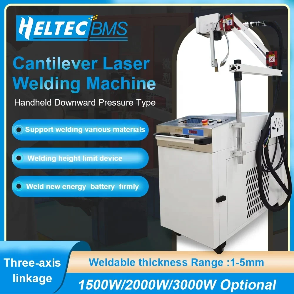 las-er Machine Welder HT-LS02H Cantilever Type 1500W 2000W 3000W las-er Welding Machines with las-er Printing Function