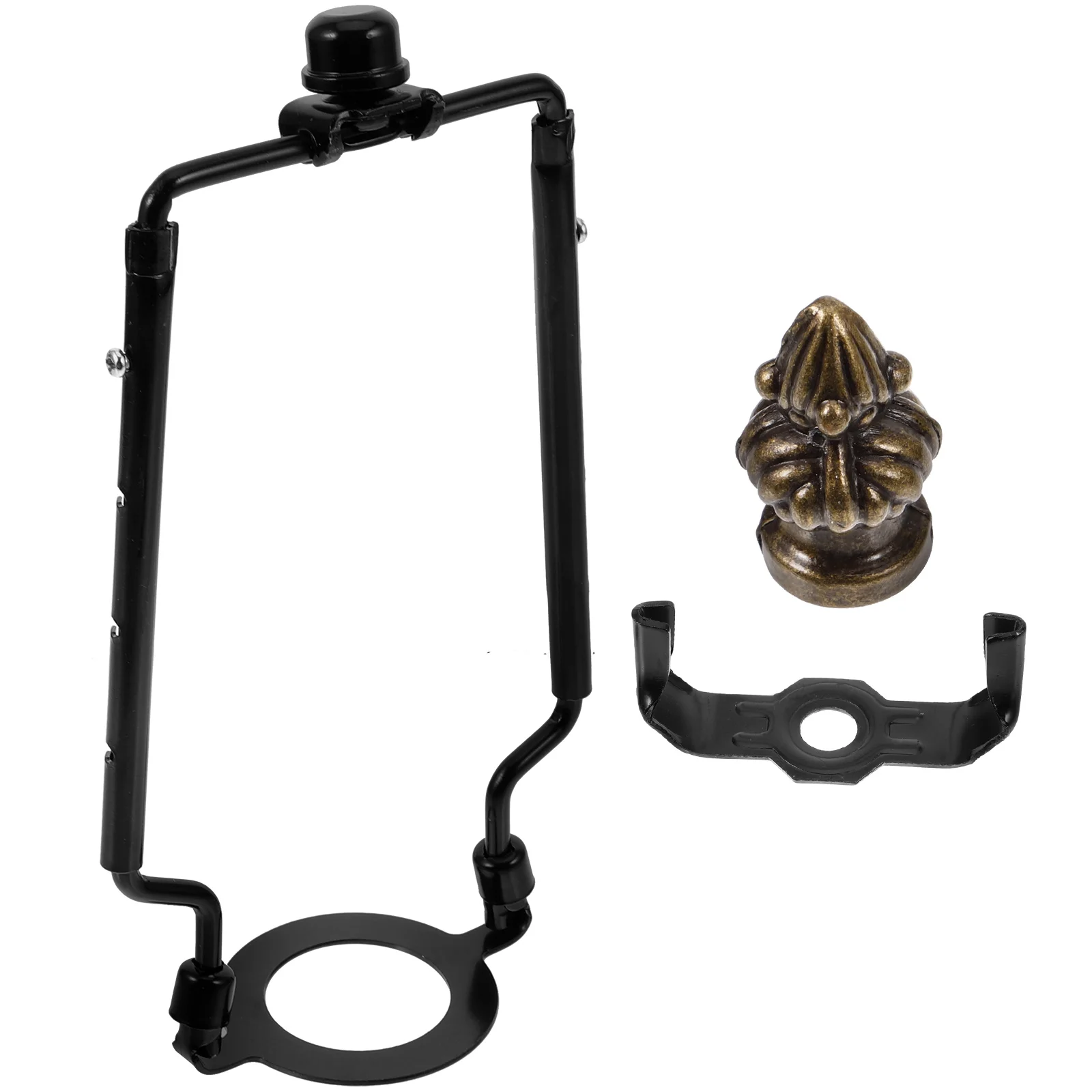 

Bracket Harp Kit Finial Repair Finials For Lamp Shades Parts Holder Replacement LED Bulb Tube Table Lamp Accessories